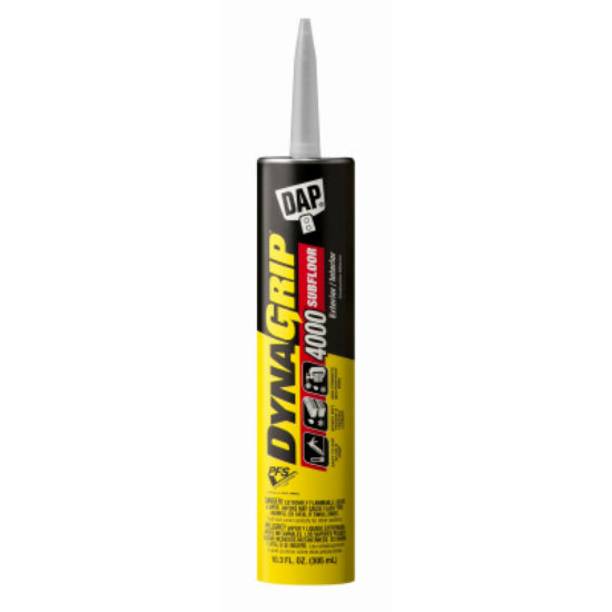 DAP® 27517 DynaGrip® 4000 Subfloor Construction Adhesive, Tan, 10.3 Oz