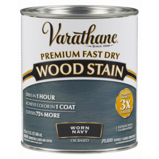 Varathane® 297428 Fast Dry Premium Oil Based Interior Wood Stain, 1-Quart