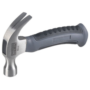 Master Mechanic 216635 Stubby Claw Hammer with Fiberglass Handle, 8 Oz