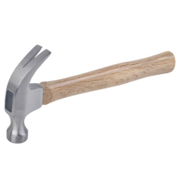 Master Mechanic JK160119 Curved Claw Hammer with Wood Handle, 16 Oz
