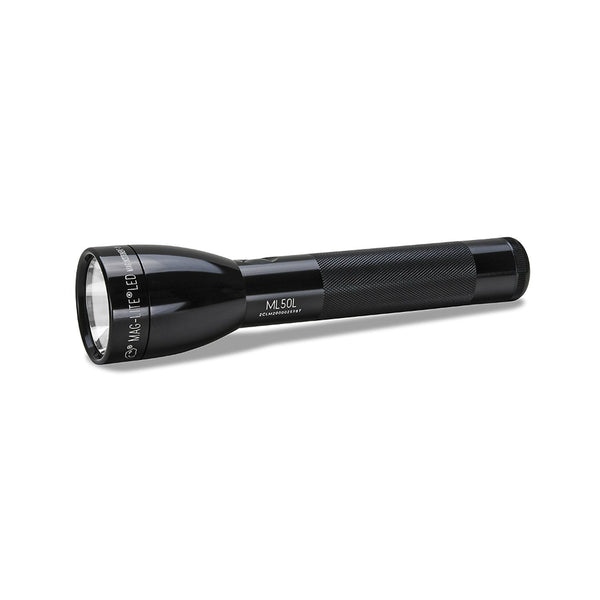 Maglite® ML50L-S2016 LED 2 C-Cell Flashlight, Black, 490 Lumens