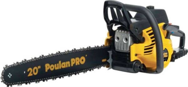 Poulan Pro® PR5020-967061501 Gas Chainsaw with 2-Cycle Engine, 50cc, 20"