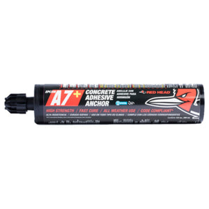 Red Head 7111 Epcon A7-Plus Concrete Acrylic Adhesive, 10 Oz