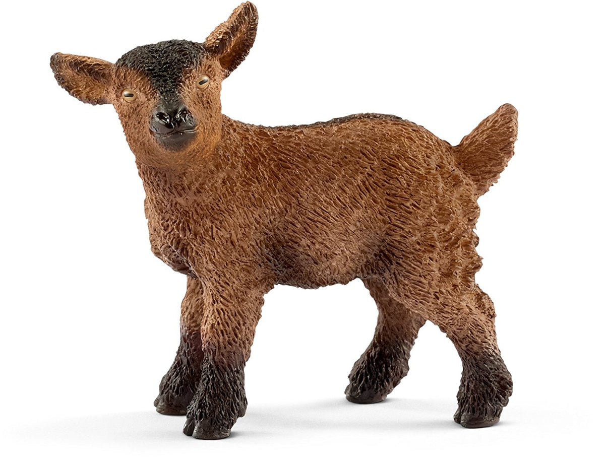Schleich® 13829 Goat Kid Toy Figure, Brown, For Ages 3+