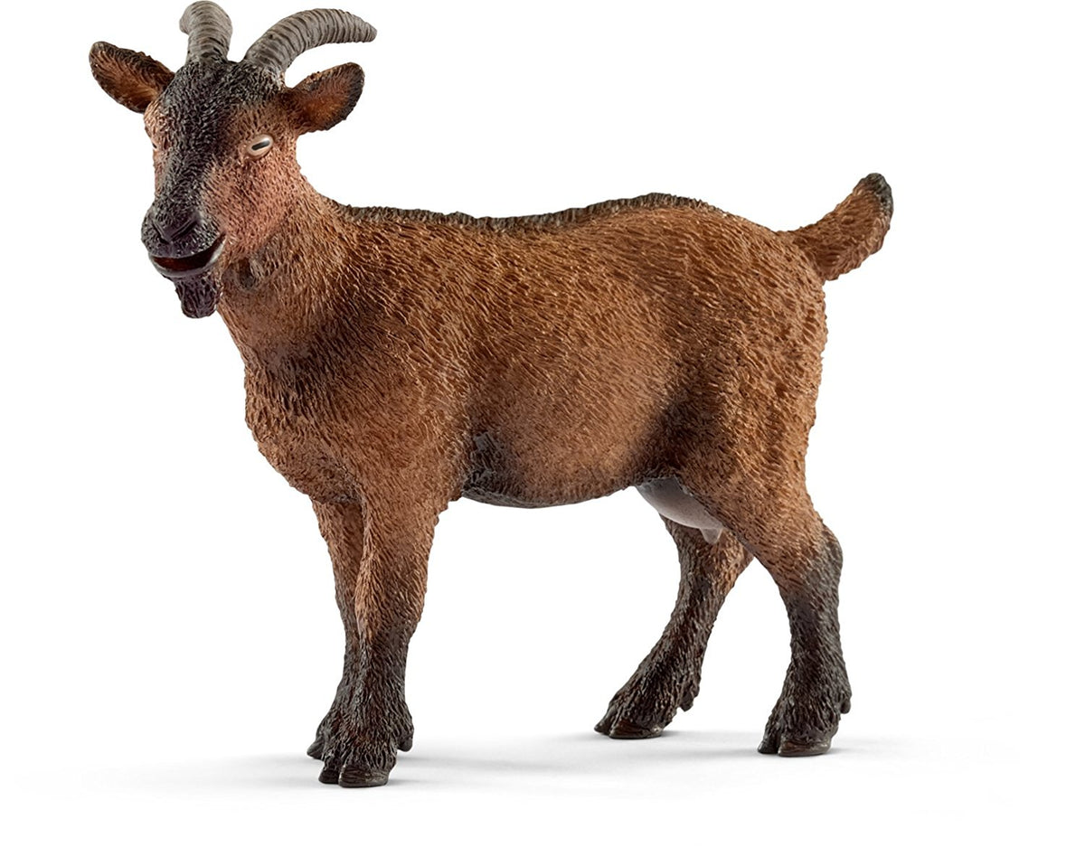 Schleich® 13828 Goat Toy Figure, Brown