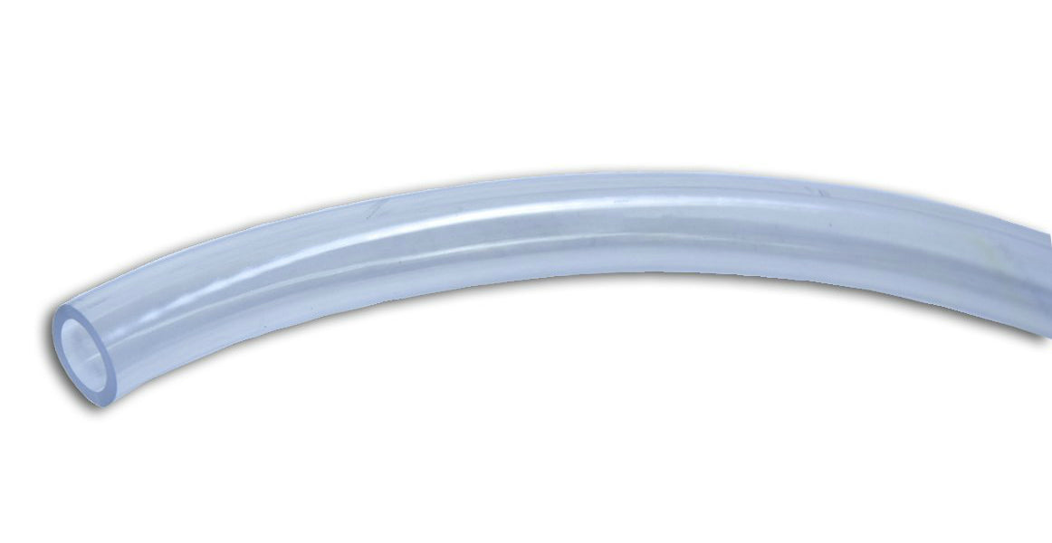 Master Plumber T10004002 Non-Toxic FDA Grade Clear PVC Tubing, 1/8"x1/4"x100'