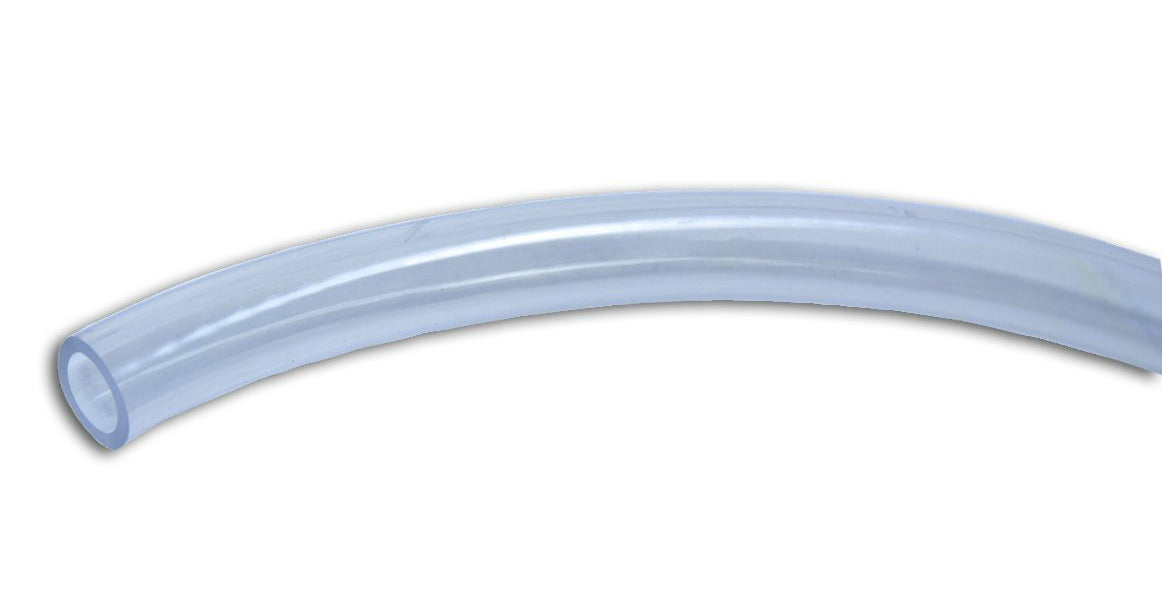 Master Plumber T10075014 Non-Toxic FDA Grade Clear PVC Tubing, 3/4" x 1" x 75'
