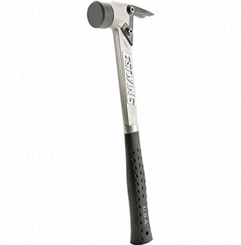 Estwing® ALBK Al-Pro Smooth Face Nail Hammer with Nylon Vinyl Grip®, 40 Oz, 16"