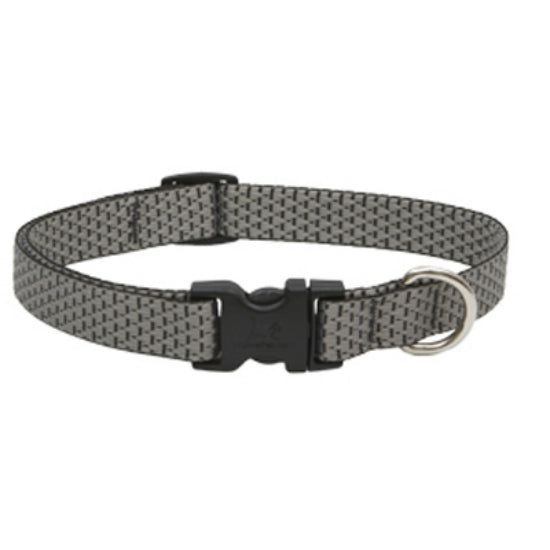 Lupine Pet 36502 Medium Dog ECO Adjustable Collar, Granite Pattern, 3/4" x 13-22"