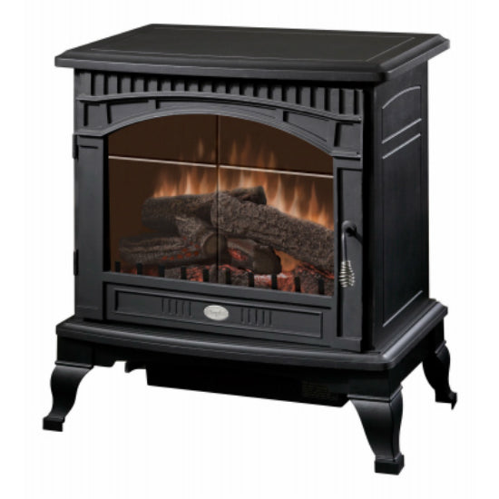 Dimplex DS5629MB Traditional Electric Stove w/Thermostat, Matte Black, 1500W