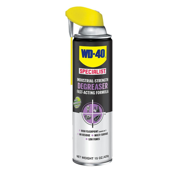 WD-40 300280 Specialist Industrial-Strength Degreaser, 15 Oz
