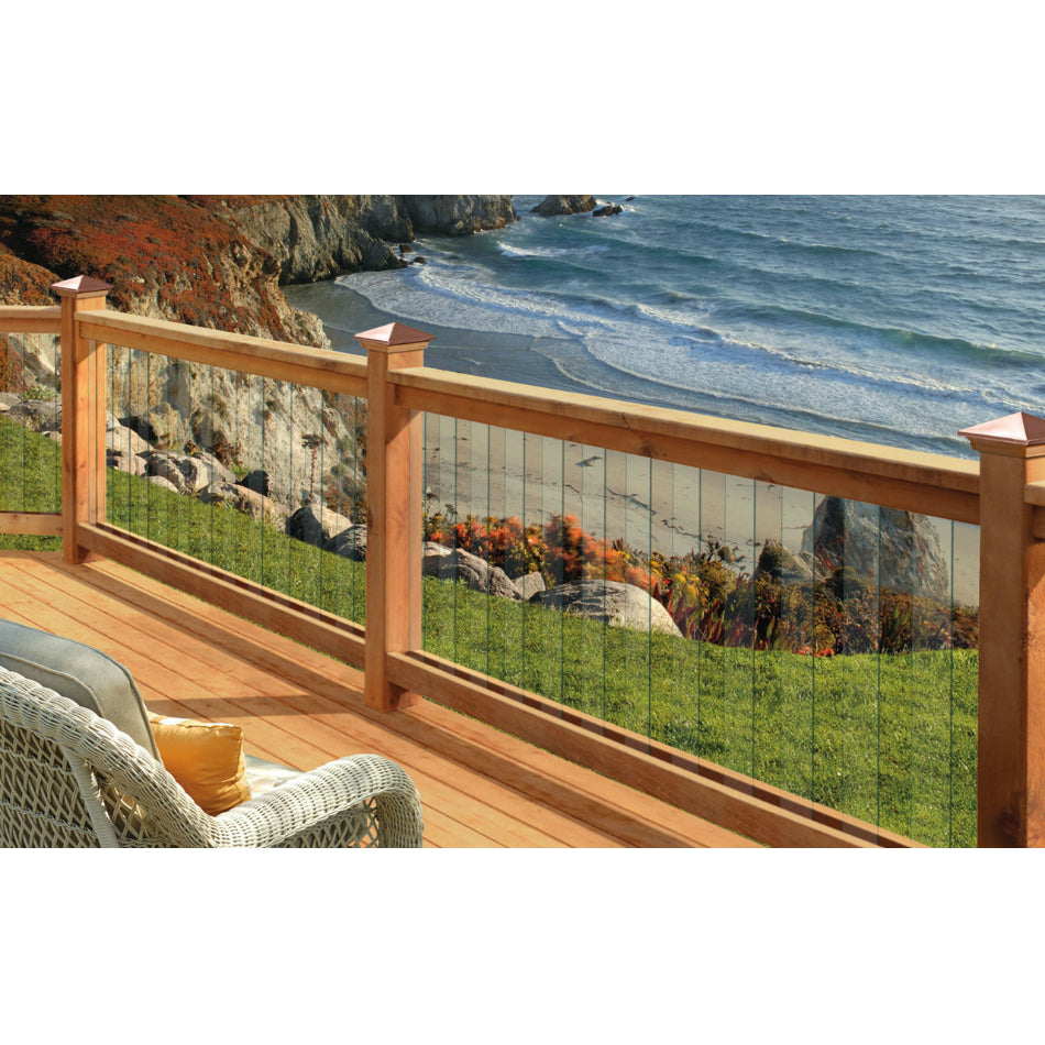 Deckorators® 72219 Victoria High Point Metal Post Cap, Copper, 6" x 6"
