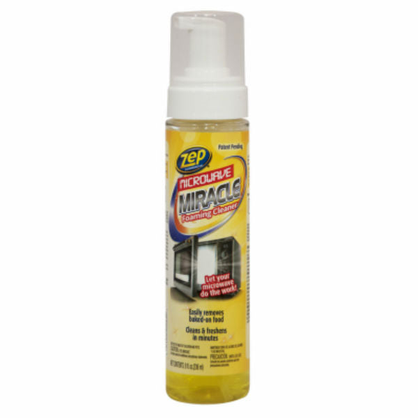 Zep Commercial® ZUMM8 Microwave Miracle Foaming Cleaner, Fresh Citrus, 8 Oz