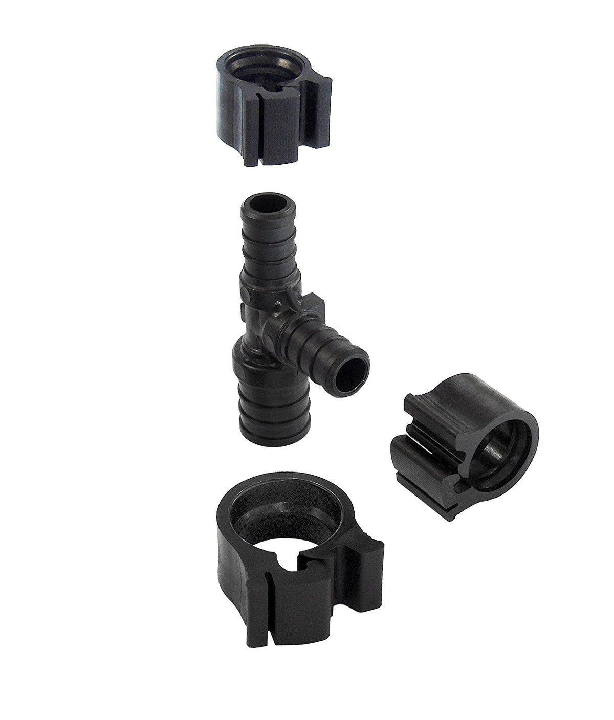 PEXLock™ 30824 PEX Reducing Tee, 3/4" x 1/2" x 1/2"