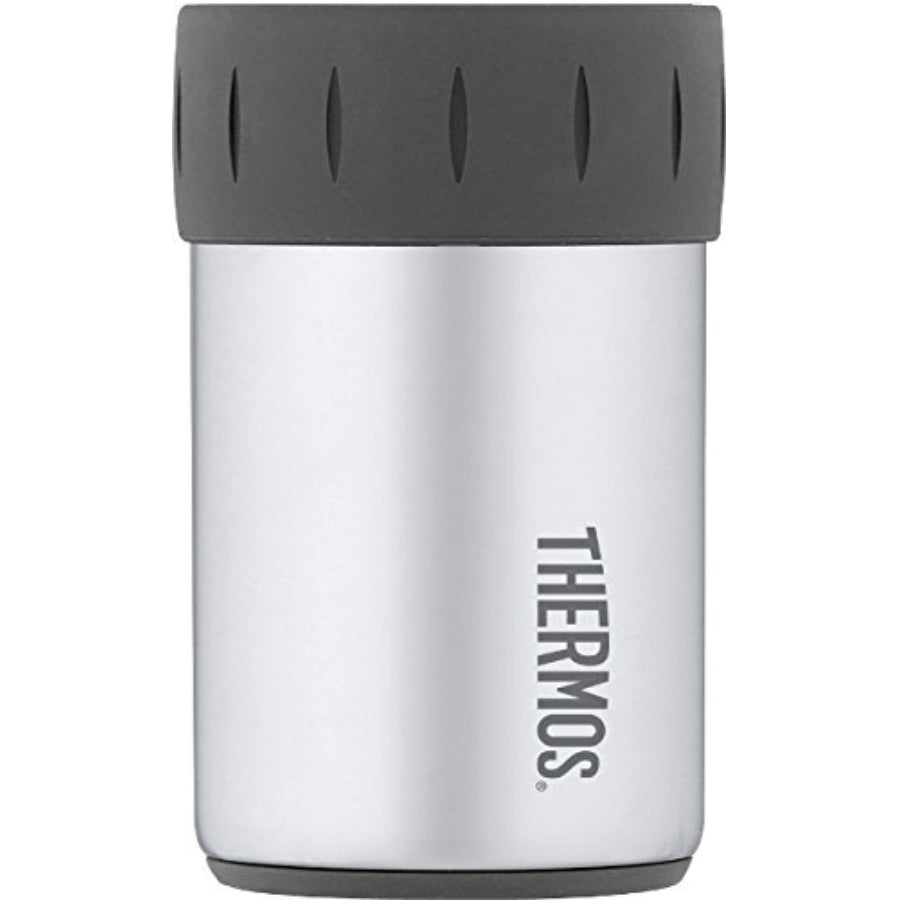 Thermos 2700TRI6 Vacuum Insulated Beverage Can Insulator, Stainless Steel, 12 Oz