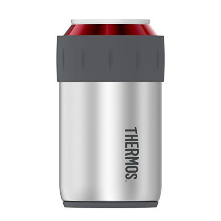 Thermos 2700TRI6 Vacuum Insulated Beverage Can Insulator, Stainless Steel, 12 Oz