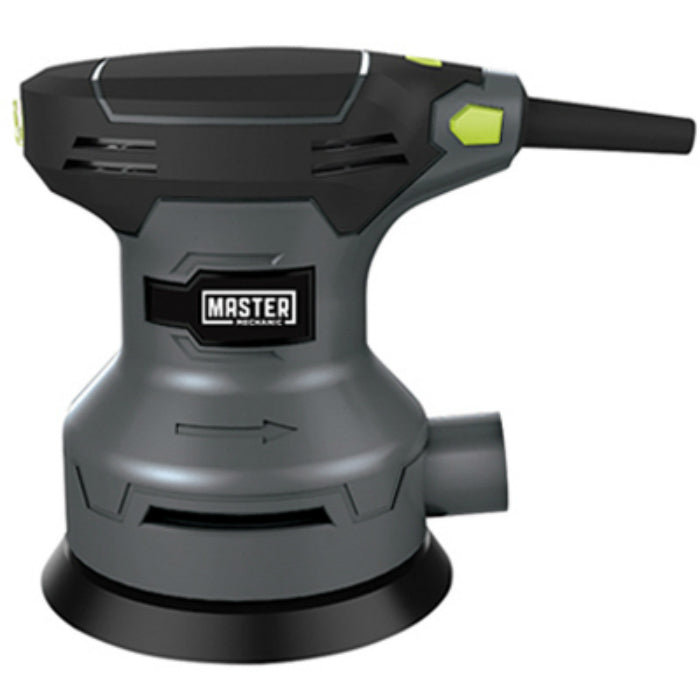 Master Mechanic 211887 Random Orbital Sander with 3-Sandpaper Sheets ...