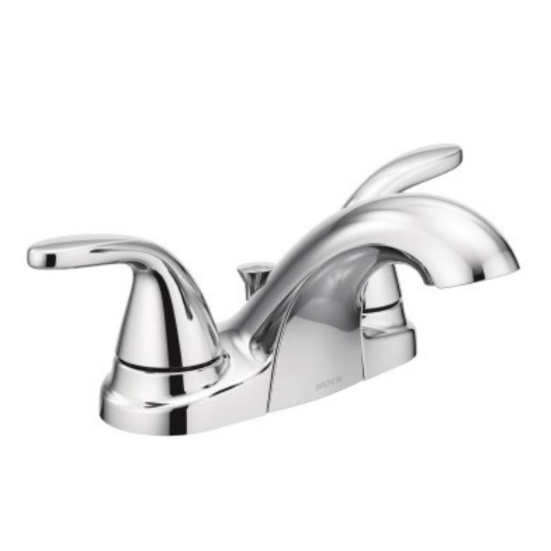Moen® 84603 Adler Two-Handle Bathroom Faucet, Chrome, 1.2 GPM