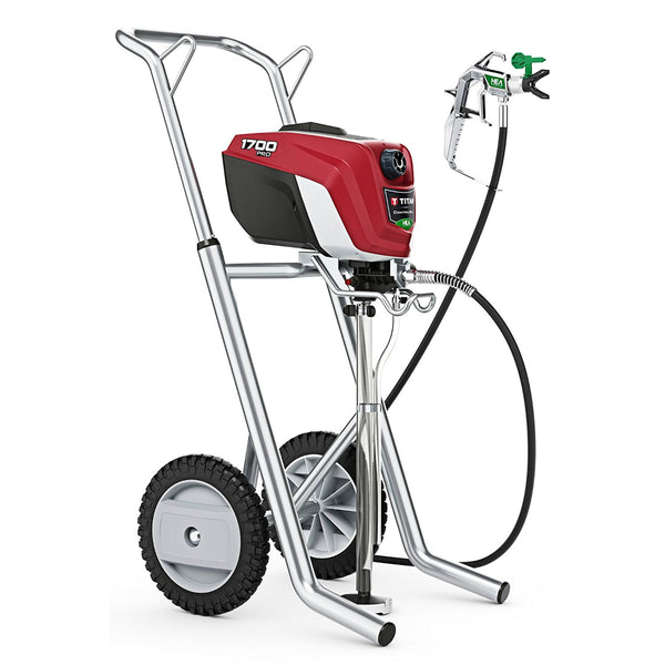 Titan 0580006 ControlMax 1700 Pro Efficient Airless Sprayer w/ Cart, 1500 PSI