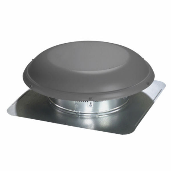 Air Vent® 97691 Airhawk Galvanized Metal Dome Round Static Vent, Weatherwood, 14"