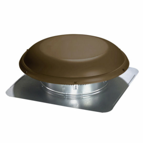 Air Vent® 97693 Airhawk Galvanized Metal Dome Round Static Vent, Brown, 14"