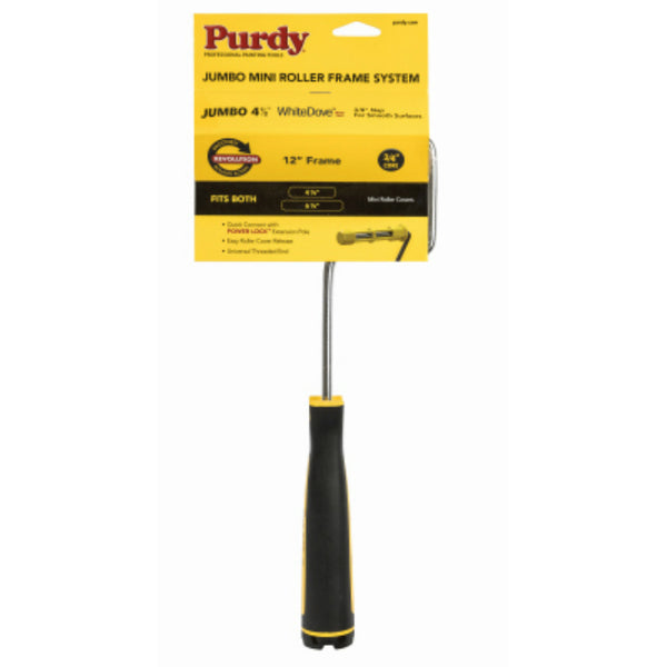 Purdy® 14A784014 Jumb Mini Roller Frame System with Ergonomic Comfort Grip