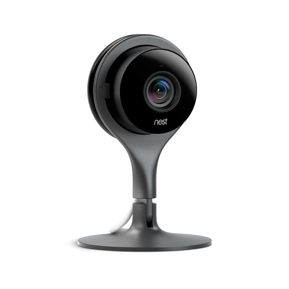 Nest Cam NC1102ES Indoor Security Camera, Black, 1080p HD