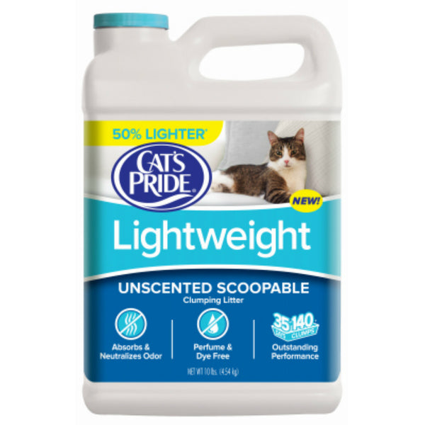 Cat's Pride® C01321-C60 Lightweight Scoopable Scented Clumping Litter, 10 Lbs