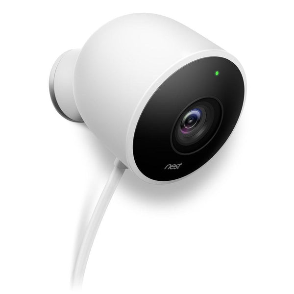 Nest Cam NC2100ES Outdoor Security Camera, White, Up to 1080 Pixel