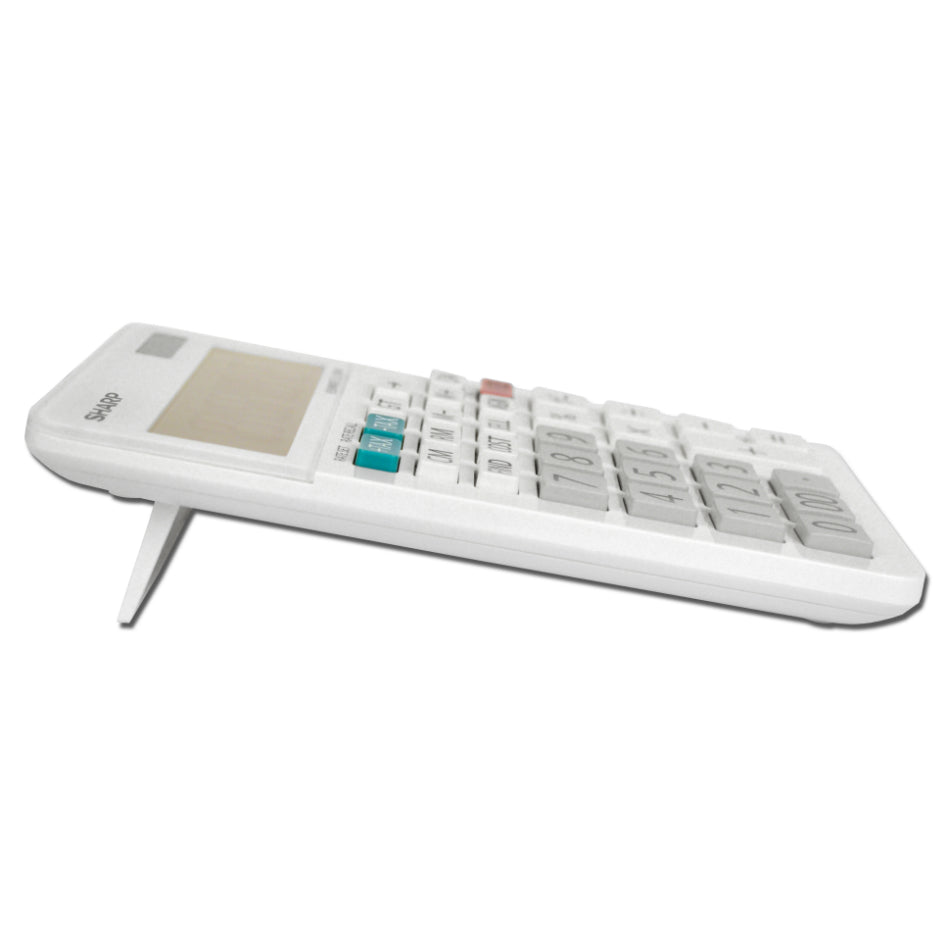 Sharp® EL-334WB Professional Desktop Calculator with XL 12-Digit LCD Display