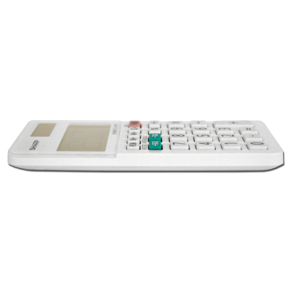 Sharp® EL-244WB Professional Pocket Calculator with 8-Digit LCD Display, Small