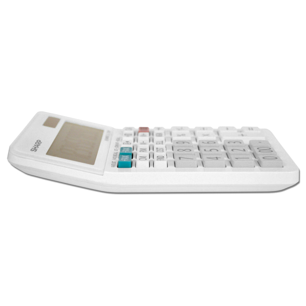 Sharp® EL-330WB Professional Desktop Calculator with 10-Digit LCD Display, Large