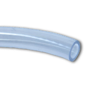 Abbott Rubber T10015015 Clear PVC Vinyl Tubing, 1" ID x 1-1/4" OD x 100'