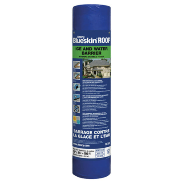 Henry HERF200916 Blueskin Self-Adhesive Ice & Water Barrier Roll, 3' x 65'