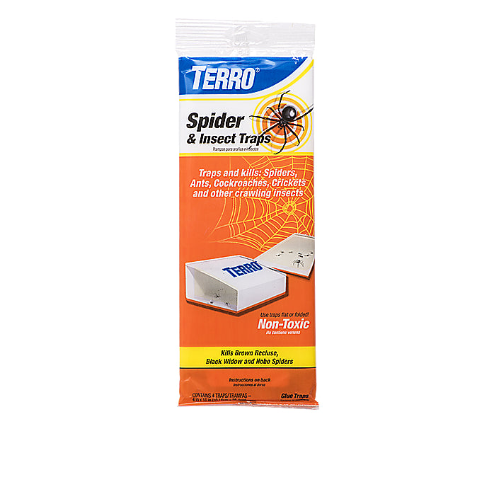 TERRO® T3206 Non-Toxic Spider & Insect Trap, 4" x 10"