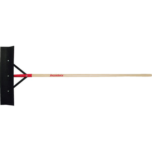Razor-Back 83111 Reversible Blade Barn Scarper with Wood Handle, 24"