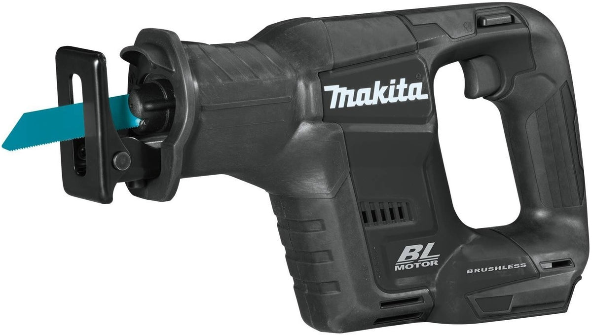 Makita XRJ07ZB Sub‑Compact Brushless Cordless Reciprocating Saw, 18 Volts