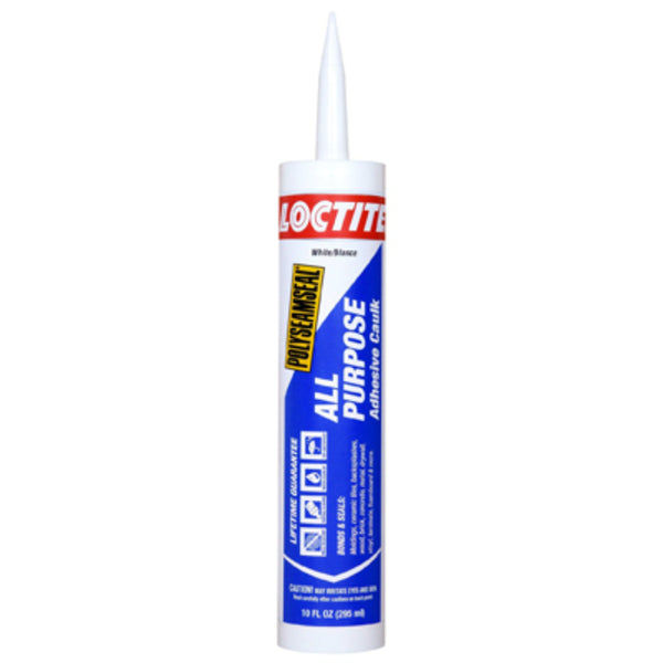 Loctite® 2154751 Polyseamseal All Purpose Adhesive Caulk, White, 10 Oz