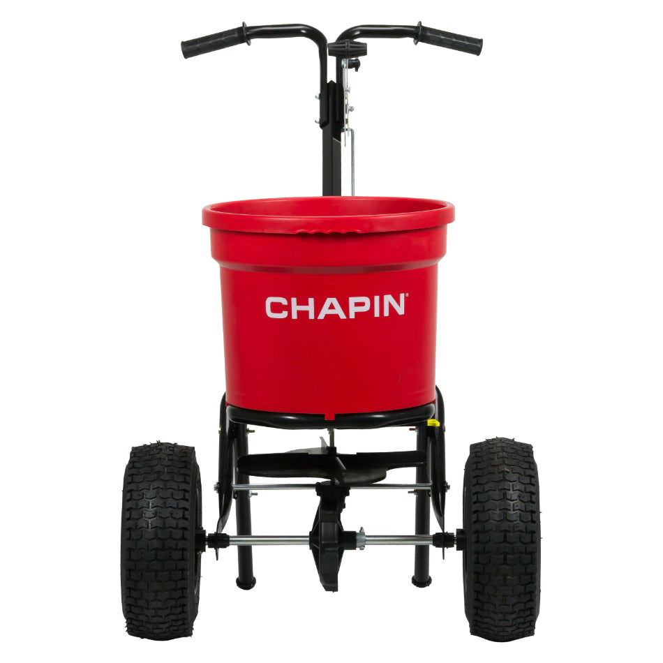 Chapin 82050C Contractor Turf Spreader with Rain Cover, 70-Pound Capacity