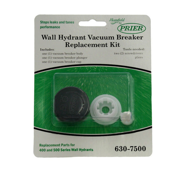 Prier 630-7500 Wall Hydrant Vacuum Breaker Replacement Kit, Gray