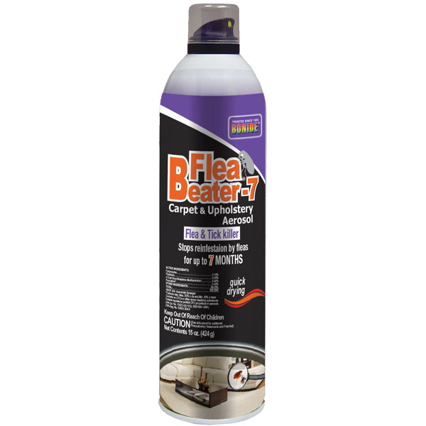 Bonide 036 Flea Beater-7 Carpet & Upholstery Aerosol, 15 Oz