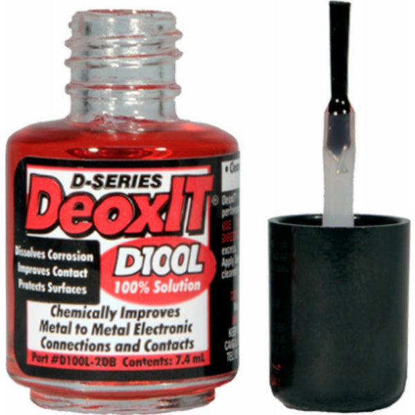 DeoxIT D100L-2DB Electrical Contact Cleaner, D-Series, 7.4 ml