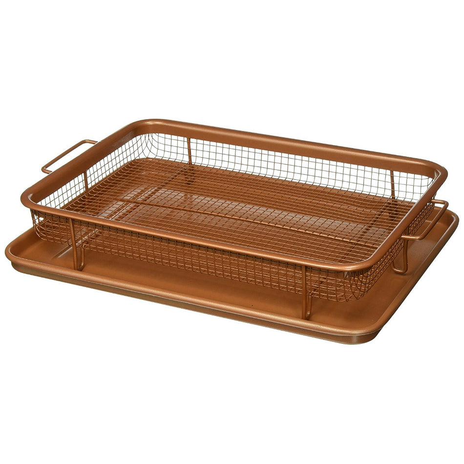 Gotham Steel 1421 Non-Stick Ceramic Crisper with Titanium, As Seen On TV