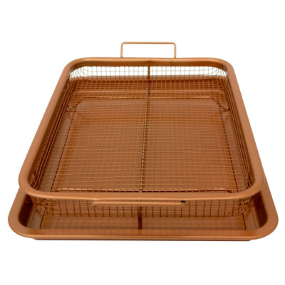 Gotham Steel 1421 Non-Stick Ceramic Crisper with Titanium, As Seen On TV