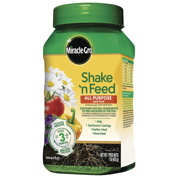 Miracle-Gro® 3001810 Shake 'n Feed® All Purpose Shake & Feed, 1 Lb