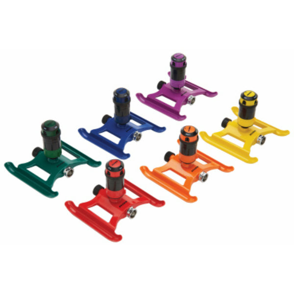 Dramm 10-15090 ColorStorm 4 Pattern Gear Sprinkler, Assorted Colors