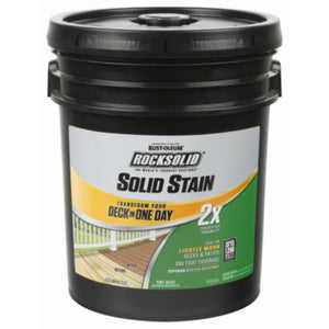 Rust-Oleum® 305831 RockSolid® 2x Solid Stain, Adobe, 5 Gallon