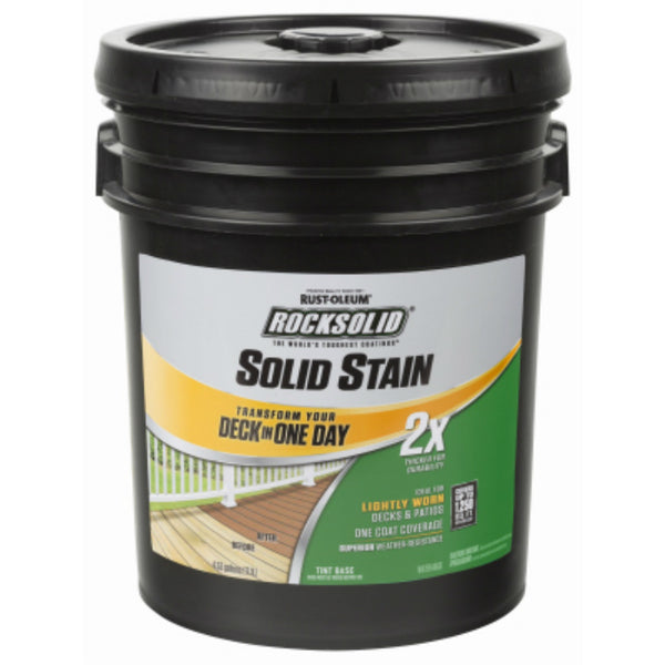 Rust-Oleum® 305831 RockSolid® 2x Solid Stain, Adobe, 5 Gallon