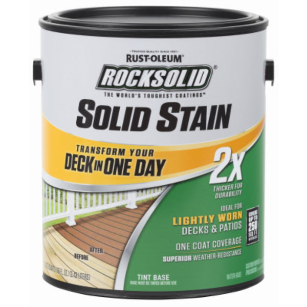Rust-Oleum® 305799 RockSolid® 2x Solid Stain, Adobe, 1 Gallon