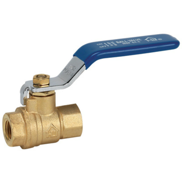 ProLine® 107-818NL Lead Free Female Pipe Thread Full Port Ball Valve, Brass, 2"